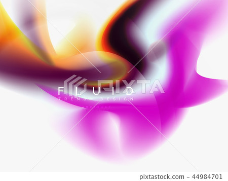 Background abstract - liquid colors wave flow Background abstract - liquid colors wave flow 44984701
