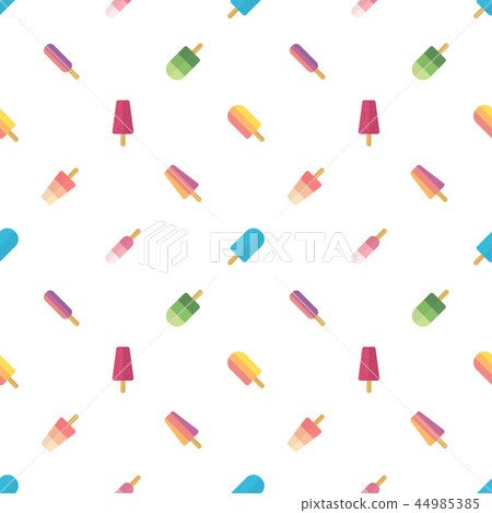 Ice cream seamless pattern background Ice cream seamless pattern background 44985385