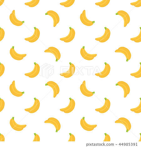 Banana seamless pattern background Banana seamless pattern background 44985391