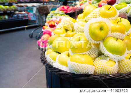 Fruit and vegetable zone in supermarket Fruit and vegetable zone in supermarket 44985715