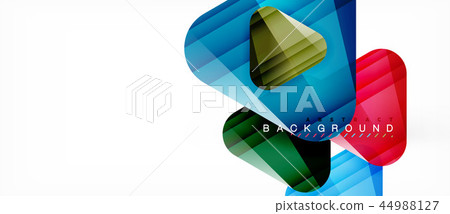 Geometric abstract background, triangles Geometric abstract background, triangles 44988127