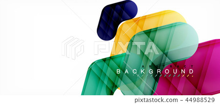 Colorful glossy arrows abstract background Colorful glossy arrows abstract background 44988529