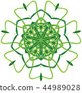 Arabic Colorful Mandala. Ethnic tribal ornaments green 44989028