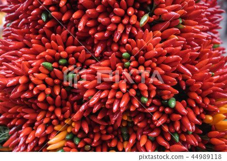 Red hot chilli peppers pattern texture background. Red hot chilli peppers pattern texture background. 44989118