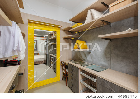 Big luxury wardrobe room 44989479