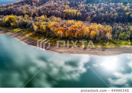 金山湖鳥瞰圖 44990348