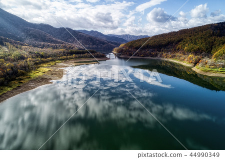 金山湖鳥瞰圖 44990349