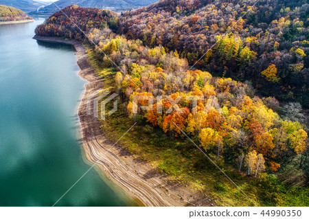 金山湖鳥瞰圖 44990350