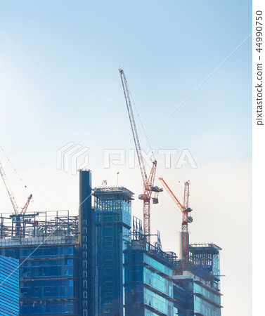 Construction site office building Singapore 44990750