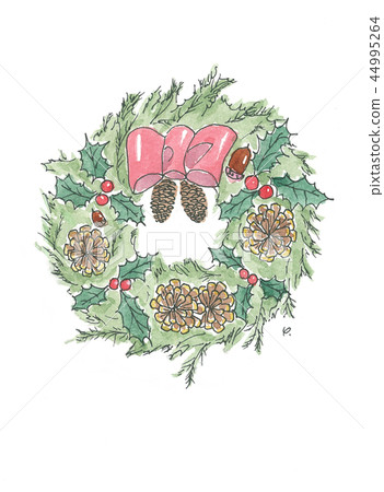 聖誕花環 44995264