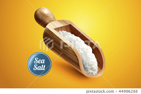 A scoop of sea salt 44996288