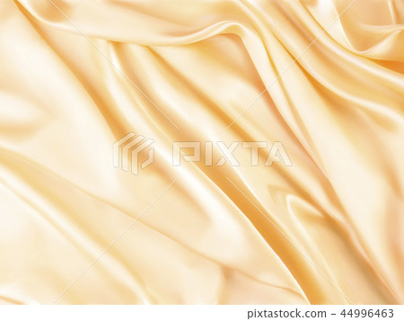 Top view of light yellow satin 44996463