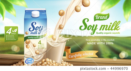 Soy milk ads Soy milk ads 44996970