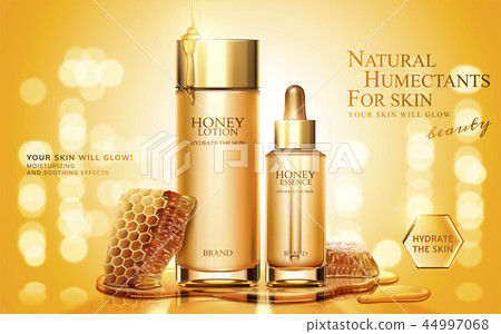 Honey skincare product ads 44997068