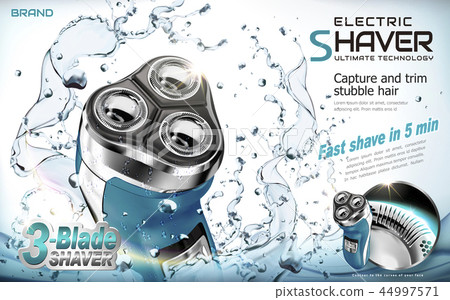 Electric shaver ads Electric shaver ads 44997571