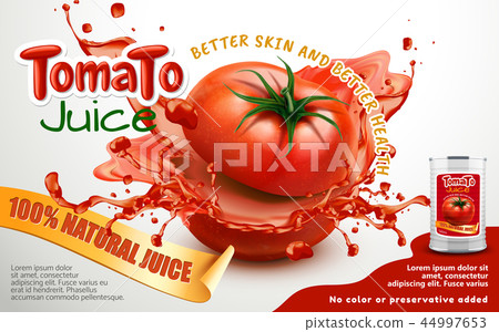 Tomato juice ads 44997653