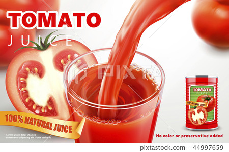 Tomato juice ads 44997659