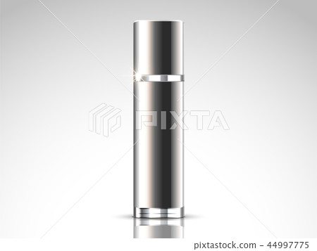 Silver spray mockup 44997775