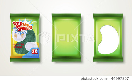 Scrub sponge design set 44997807