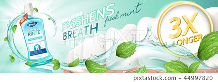 Oral rinse ads Oral rinse ads 44997820