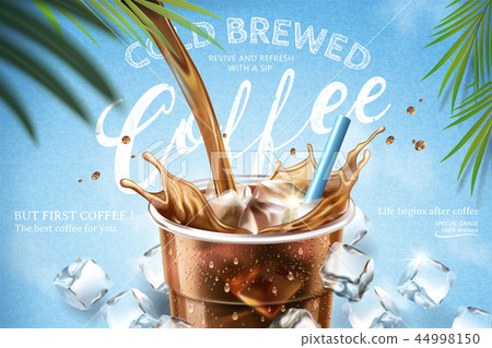 Cold brewed coffee ads Cold brewed coffee ads 44998150