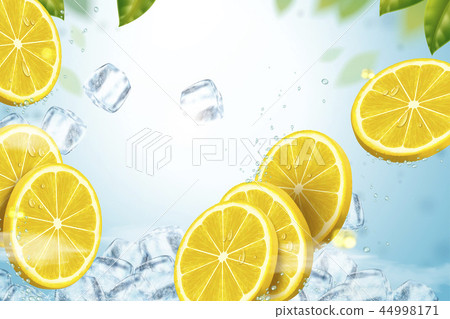 Refreshing fruit background Refreshing fruit background 44998171