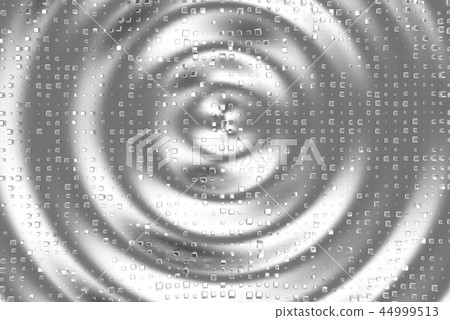 Silver or white gold platinum blocks cubes over wave background. Modeling 3d illustration. wealth 44999513