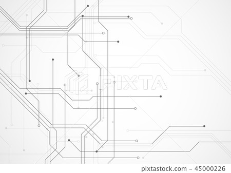 Abstract background with technology circuit board Abstract background with technology circuit board 45000226