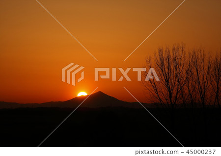 Mt. Tsukuba sunrise Mt. Tsukuba sunrise 45000237