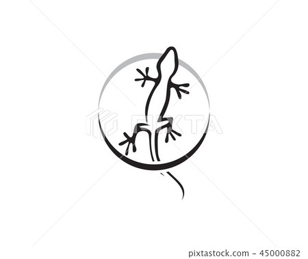 Lizard Chameleon Gecko Silhouette Lizard Chameleon Gecko Silhouette 45000882