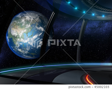 View from space station 45002103
