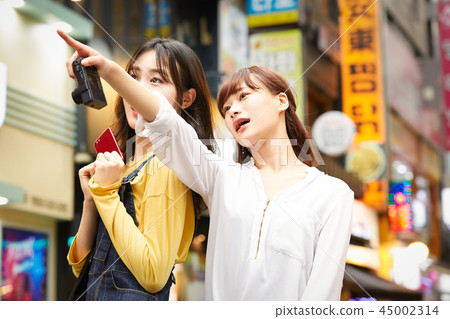 韓國女子之旅城市漫步 45002314