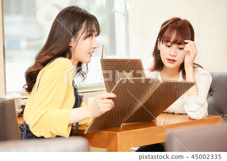 Korean girl travel Korean food Korean girl travel Korean food 45002335