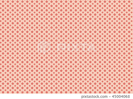 Christmas Gift Background Wrapping Paper Edo Komon Stars Pattern Pink Komon Tradition 45004068