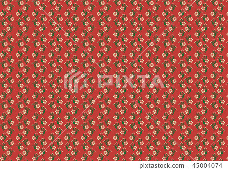 Christmas gift background wrapping paper red - Stock Illustration ...