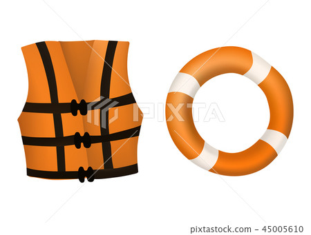Life jacket and buoy. 45005610