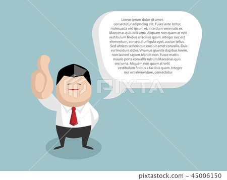Business people are explaining the concept Business people are explaining the concept 45006150