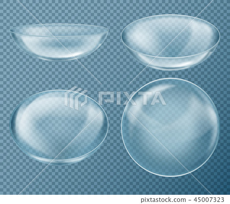 set with contact lenses to correct vision 45007323