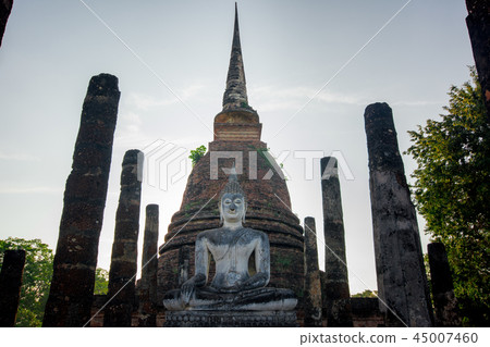 Sukhothai Historical Park in thailand 45007460