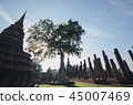 Sukhothai Historical Park in thailand 45007469