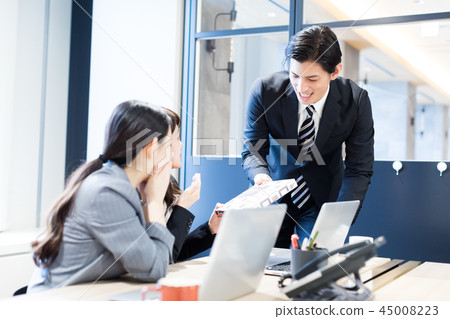 Business scene Business scene 45008223