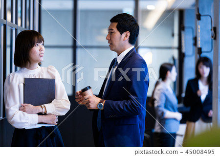 Business scene Business scene 45008495