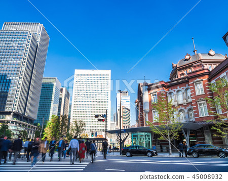 Business, commuting image Tokyo Station Marunouchi South Exit Business, commuting image Tokyo Station Marunouchi South Exit 45008932