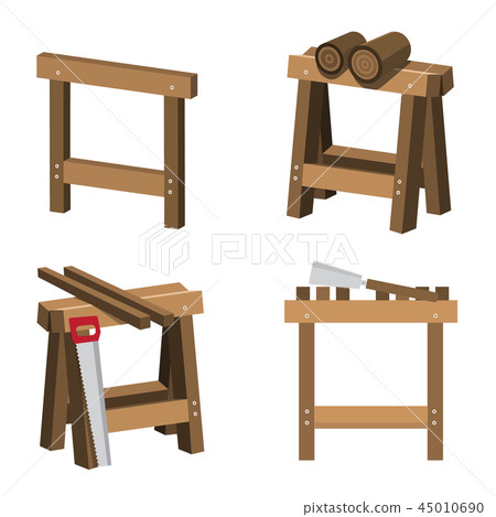 Sawhorses for Carpenters and Joiners 45010690