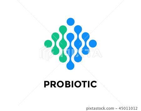 Probiotics icon health food vector package logo - Stock Illustration ...