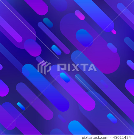 Trendy bright colorful gradient shapes composition Trendy bright colorful gradient shapes composition 45011454