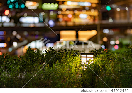 Ogura Ekimae Night View [Kitakyushu City, Fukuoka Prefecture] 45012483
