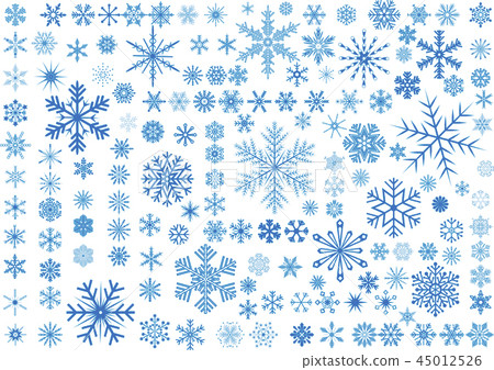 150 Snowflakes 45012526