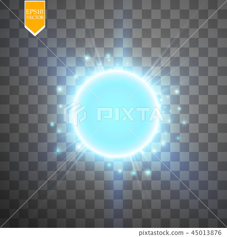 blue energy ring abstract.conceptual vector. 45013876