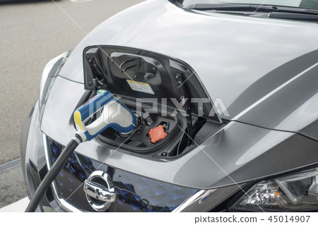 Electric car charging spot using expressway service area quick charging equipment EV QUICK CHARGER Electric car charging spot using expressway service area quick charging equipment EV QUICK CHARGER 45014907